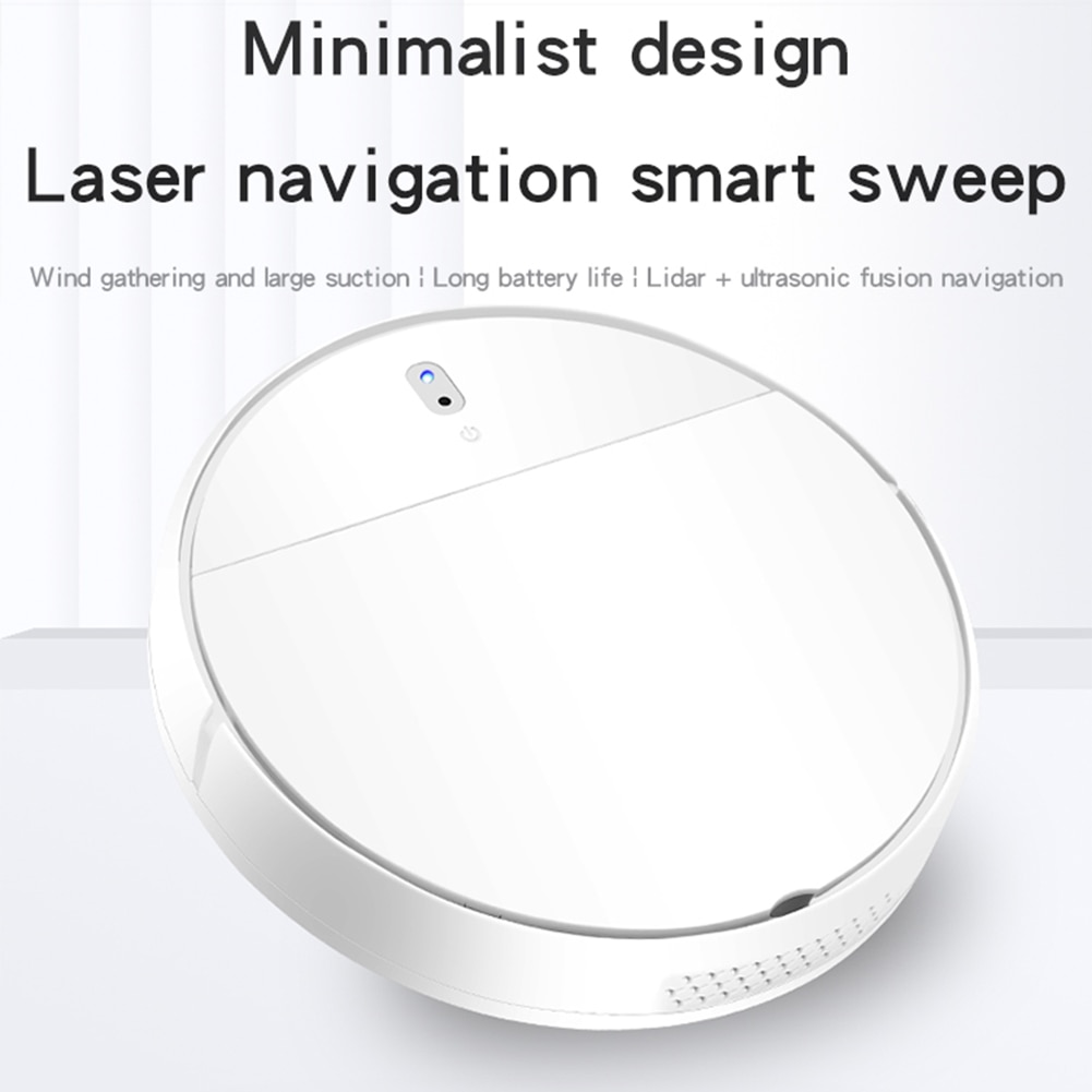 Low Noise Smart Sweeping Robot Automatic Floor Mopping Sweeper Vacuum Cleaner Suction Dust Hair Broom Cleaning Machine