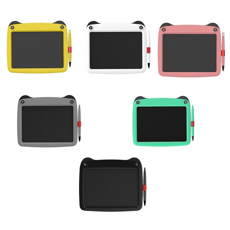 HX6A Cartoon LCD Writing Tablet 9 ”Electronic Graphics Drawing Pads, Drawing Board eWriter, Digital Handwriting Doodle Pad
