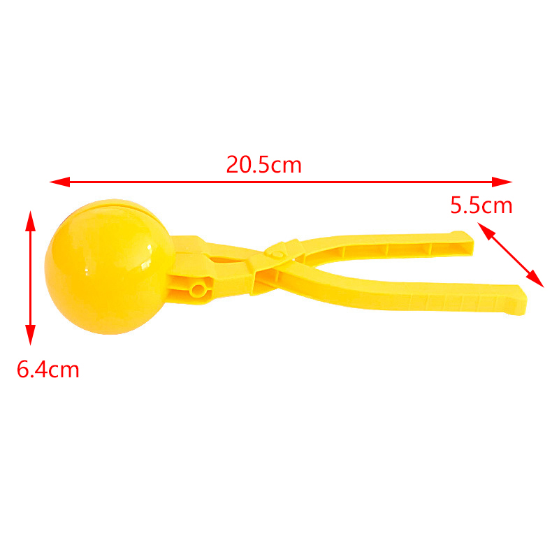 Schattige Eendvormige Rijstvorm Maker Clip Kinderen Buiten Plastic Eend Rijstvorm Diy Sneeuwbal Maker Sushi Mal Met Handvat: WIT