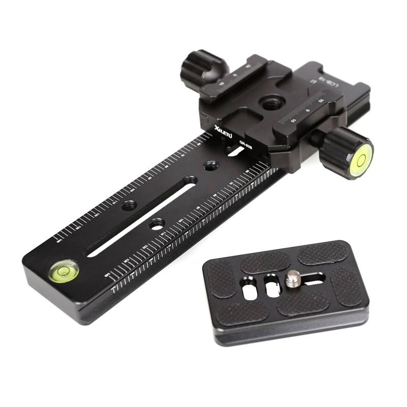 LCB-18B Track Dolly Slider Focusing Rail Slider QR Plate of Arca Swiss Specification For DSLR Camera