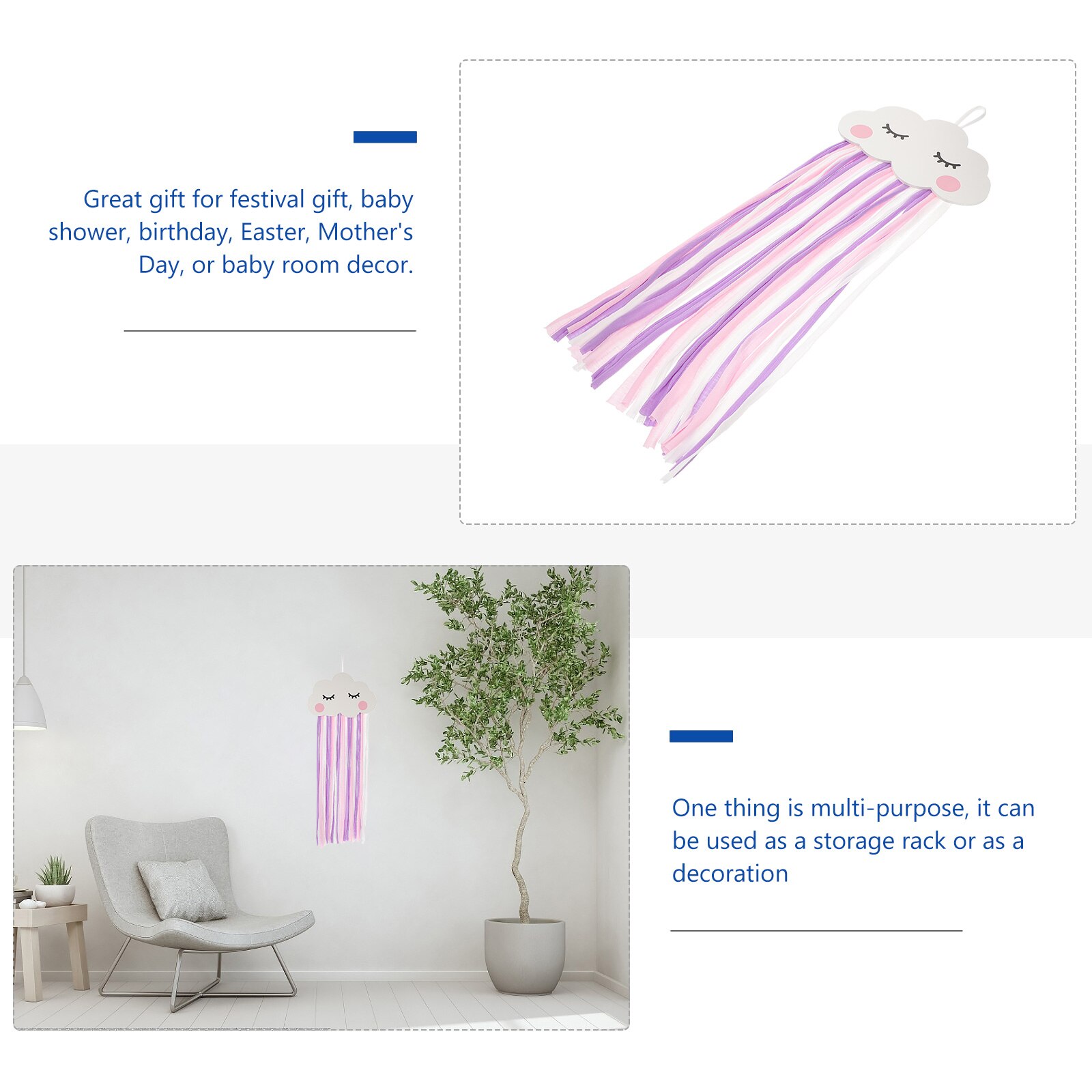 Hair Bow Organizer Hair Bow Holder Bow Organizer Bow Holder for Girls Hair Bows