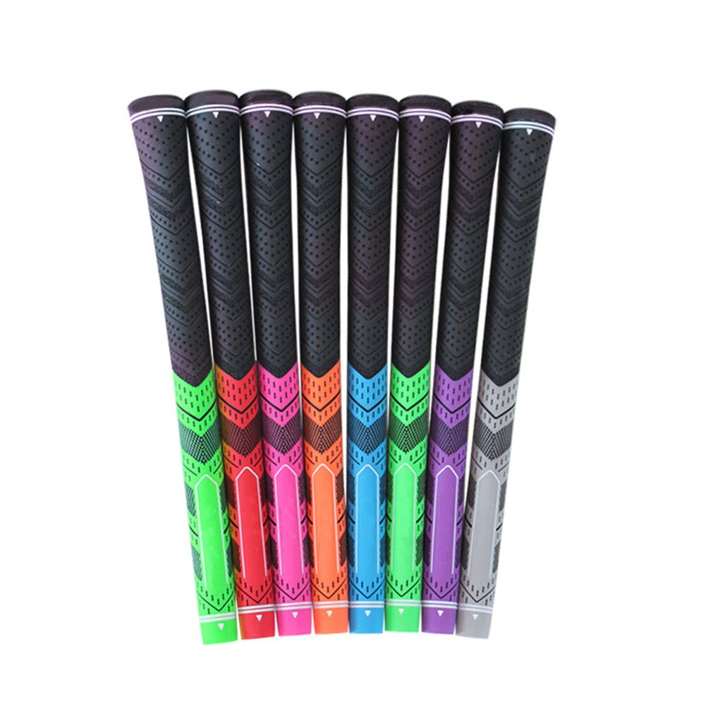 Handheld Rubber Handle Non Slip Soft Training Shockproof Golf Club Grips Outdoor Practice All Weather Wrist Protection Putter