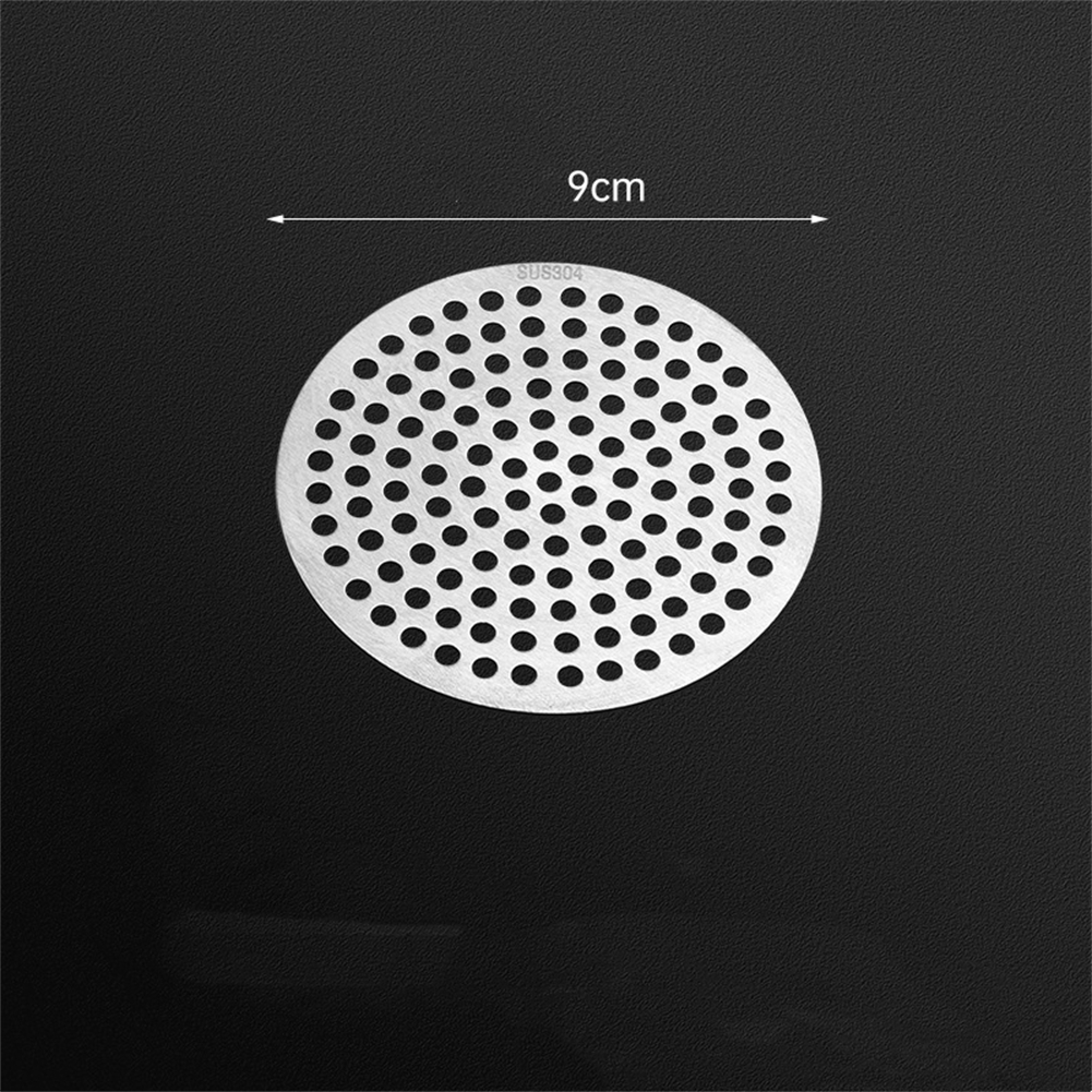 304 Roestvrij Haarfilter Afvoerputje Pad Tool Badkamer Accessoires Douche Afvoer Cover Drains Cover Gootsteenzeefje: nikkel