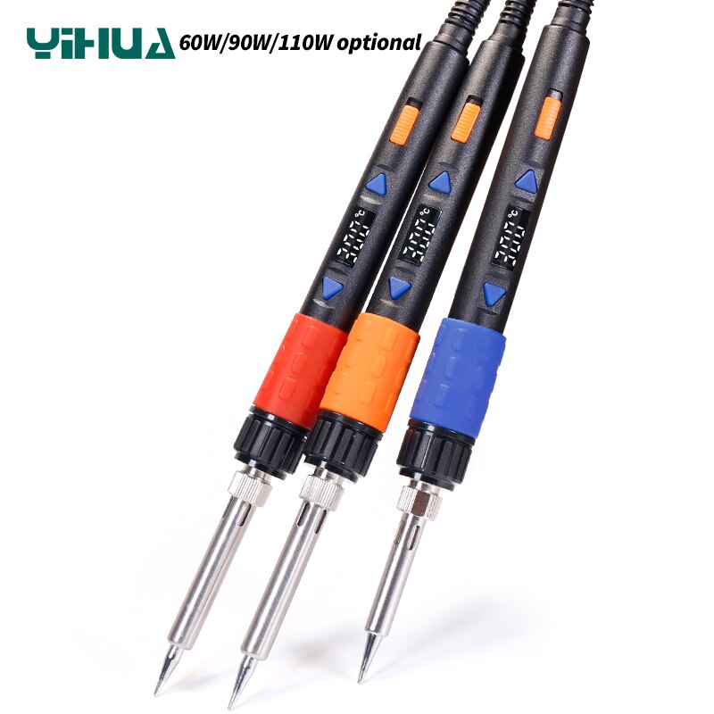 YIHUA 928D-III 65W 90W 110W Large Power Optional Soldering Iron Adjustable Digital Temperature Display Electric Soldering iron