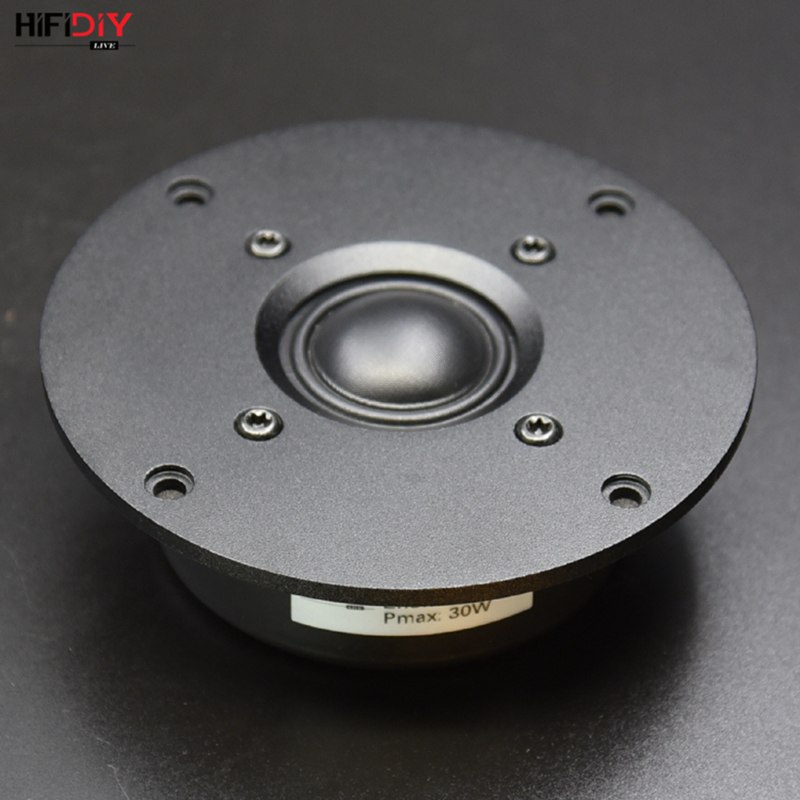 HIFIDIY LIVE hifi 4 zoll 4,5 Hochtöner Lautsprecher Einheit schwarz Seide membran 8OHM 30W Höhen Lautsprecher X1S 100 102 103 104 110 116mm