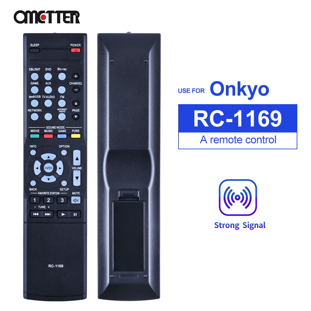 RC-1168 RC-1169 Remote Control for DENON AV Receiver AVR-1713 AVR-1613 AVR-4310 DHT-E251BA AVR-1912 AVR-1612: WHITE