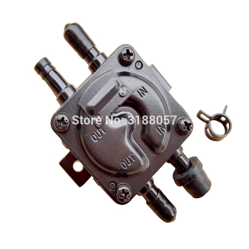 4 Port Fuel Pump Replaces AM107870 Fits John Deere 116 316 318 420 F910 F930 70 90 Skid Steer