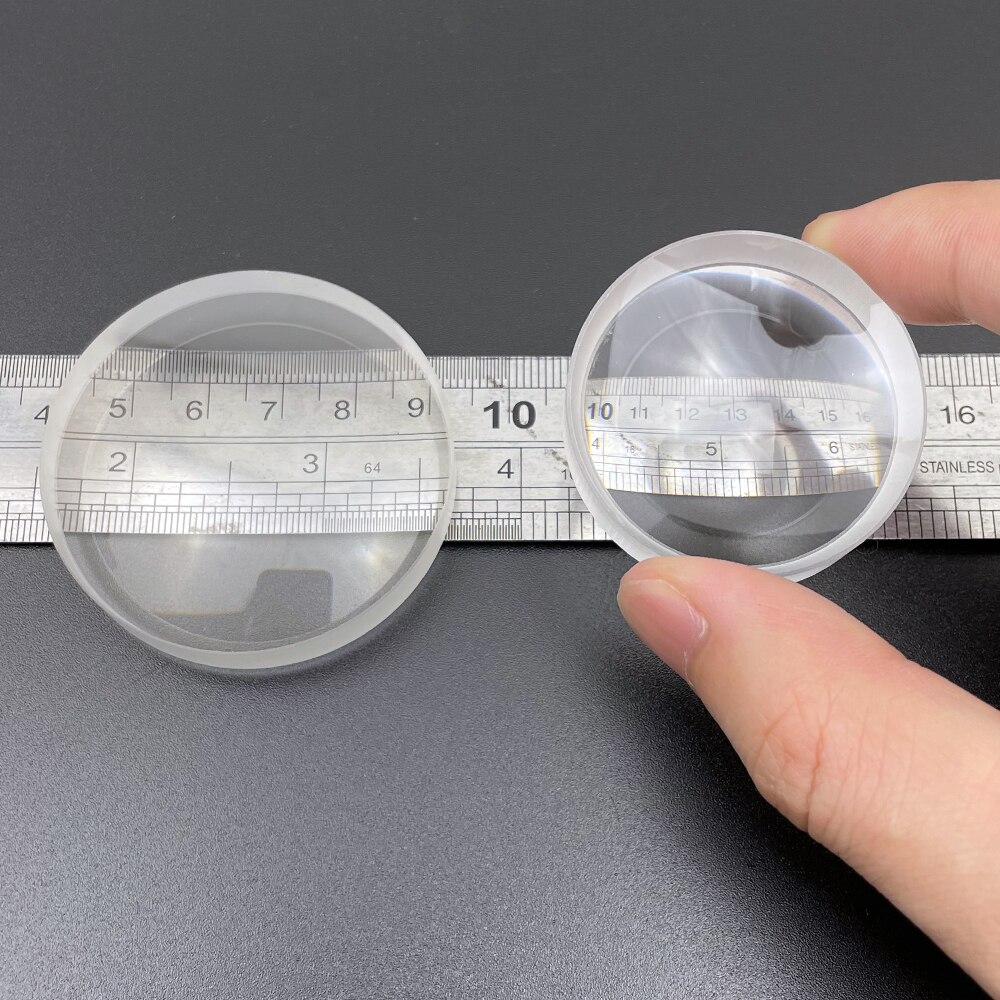 Verre optique K9, Double Concave 40 43 42mm 52mm, distance focale bi-concave-40 -123mm, lentille miniature pour oculaire, expérience physique