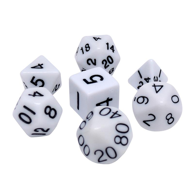 Polyhedral Würfel Anzahl Digitale Würfel Acryl Würfel Brettspiel Würfel Tabelle Spiele Drachen Dungeons DND