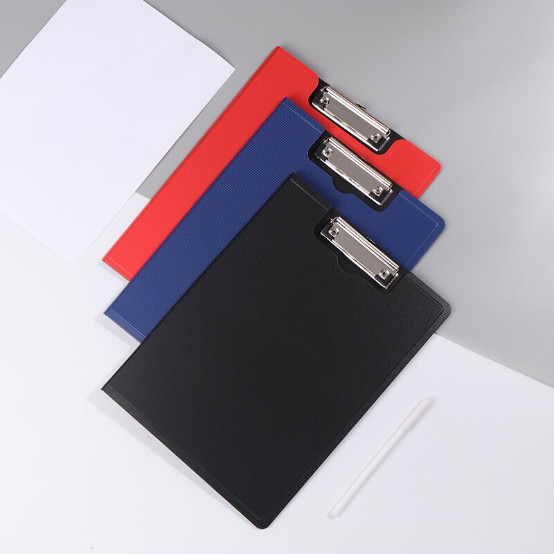 A4 Papier Met Opknoping Gat Metalen Clip Schrijfblok Briefpapier Klembord Bestandsmap Document Papier Houder Conferentie Accessoires
