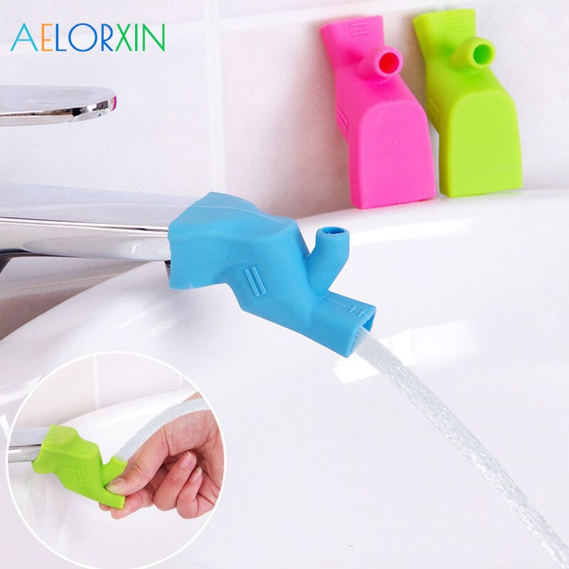 3Pcs/Lot Two Ways of Using Baby Kids Hand Washing Device Bathroom Accessories Handwashing Extension of The Water Trough
