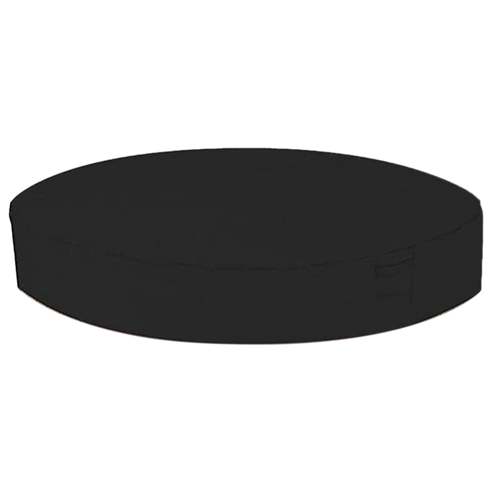 Round Solid Tub Cover Protector Anti UV Outdoor Spa Foldable Shade Elastic Bottom Weather Resistant Portable Waterproof