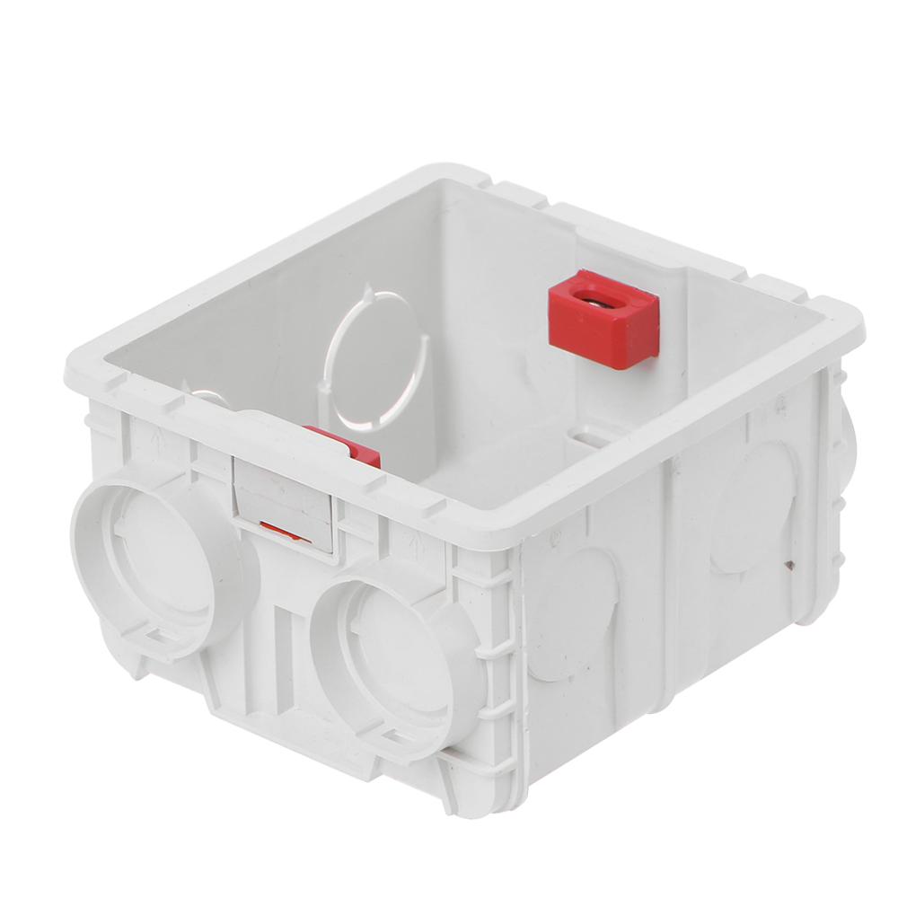 86-tipo di PVC Scatola di Giunzione Montaggio A Parete Cassette Per Interruttore Presa di Base