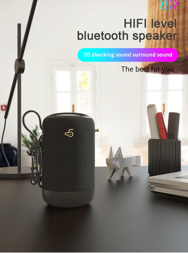 Wireless Bluetooth-compatible Speaker Various Playback Modes Computer Subwoofer Portable Car Outdoor Waterproof Card Audio