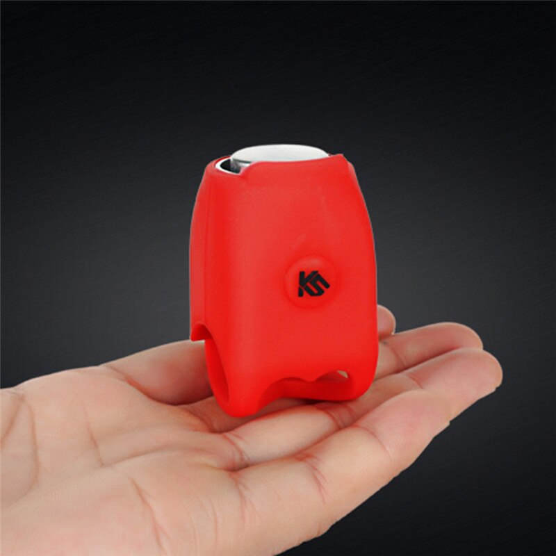 Riding Bike Electronic Bell Cycling Siren Very Loud Mountain Bike Handlebar Electronic Speaker Road: Red