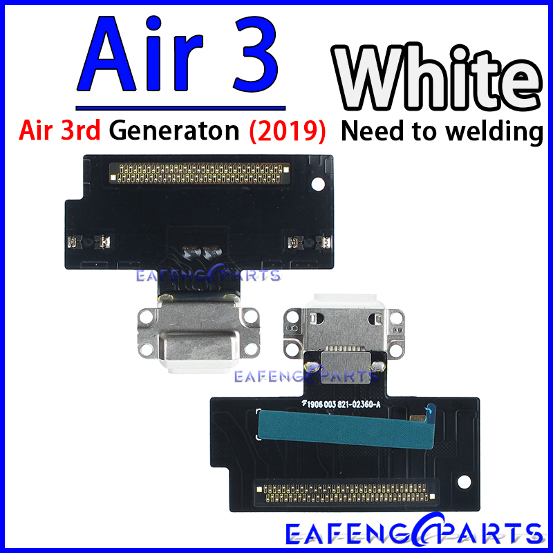 USB Ports Charger Dock Connector Microphone Cable for Ipad Air 3rd 4th 5th 6th 7th 8th 9th 10th 5 6 7 8 Generation Charging Flex: Orange