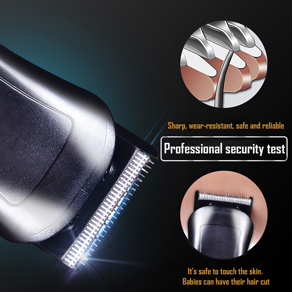 Baby Safety Barber trimmer hair cutting machine Electric Three-in-one Hair Clipper Nose Hair Clipper Beauty Set