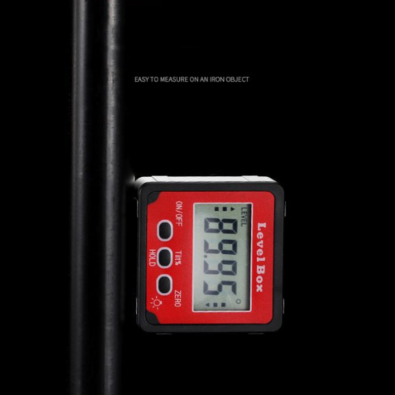 Magnetic Electronic Digital Display Level Inclination Measuring Instrument High Precision Angle Ruler Inclinometer Horizontal