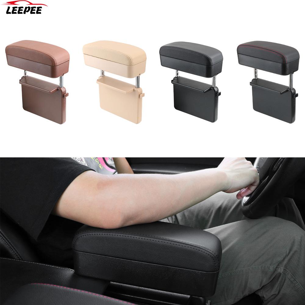 Support universel réglable de coude de repos de bras de Console centrale de voiture de boîte d'accoudoir de voiture d'organisateur d'écart de siège automatique