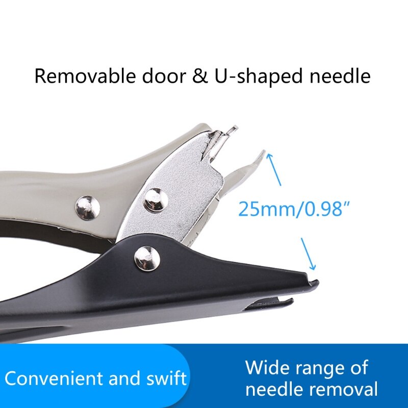 Handheld Staple Remover Heavy Duty Pull Out Extractor Removing Binding Tool