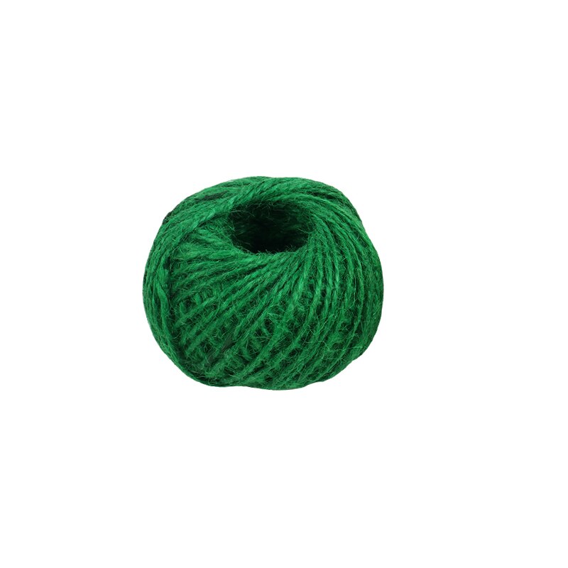 30m naturliga säckväv hessian jute garn sladd hampa rep gör det själv hem hantverk packningssnören bröllop julfest heminredning: Stil a