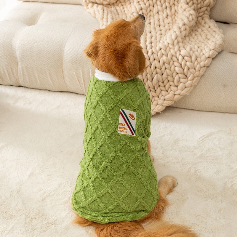 Hondenkleding voor grote honden Fleece hondenhoodies Zacht warm kostuum Hondenvest Golden Retriever Collie Labrador Grote hondenjas: 6XL / GRIJS