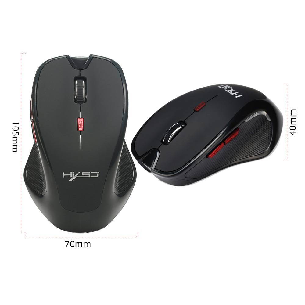 Wireless Bluetooth Mouse 2.4G USB Receiver Mouse 2400dpi Suit ForWindows 98/Me/2000/XP/Vista/Win 7/Win 8/10/Vista Mac OS