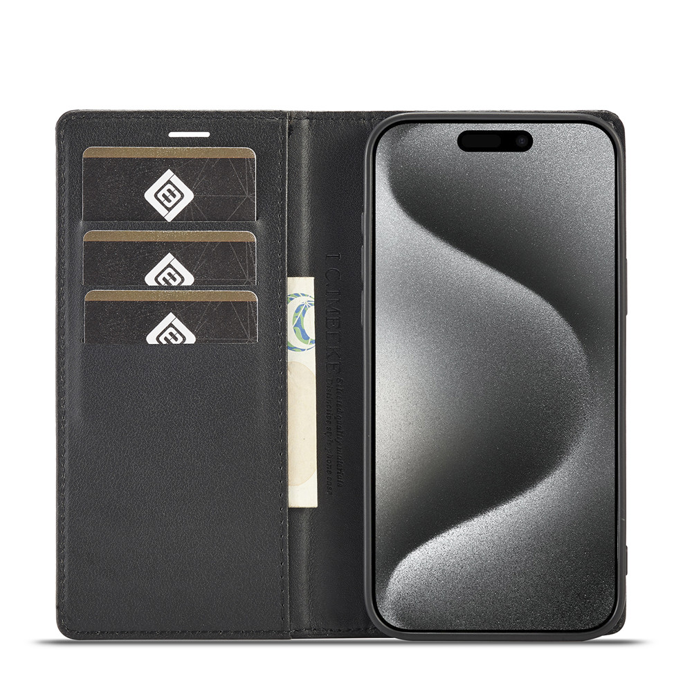 Carbon Fiber PU Leather Case for iPhone 15 16 Pro 14 13 12 11 XS Max 16E XR 8 7 Plus SE Mini Wallet Card Slot Flip Phone Cover
