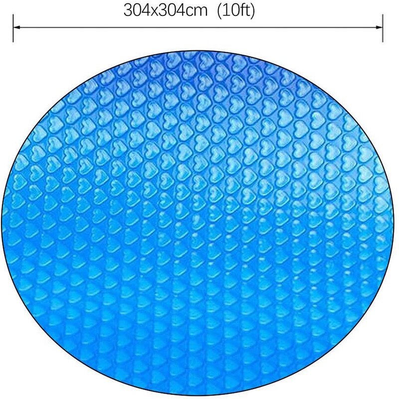 Solar Cover, Suitable for 10 Feet Diameter, Easy Setting and Frame, Swimming Pool Circular Swimming Pool Cover,