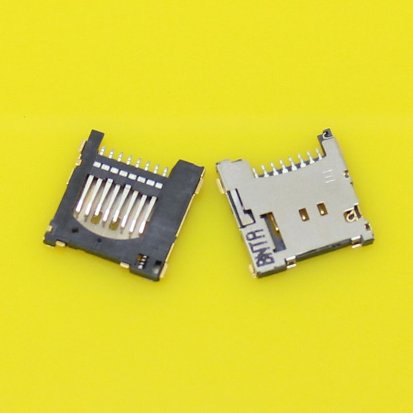 100% conector de ranura de bandeja, soporte para lector de tarjetas Micro SD + TF 2 unids/lote.