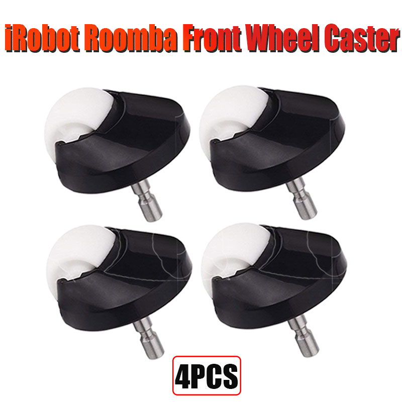 Erstatning roomba forhjulshjulsenhet for irobot roomba  i7 i7+  pluss  e5 e6 e7 500 600 700 800 900 roomba vakuum: 4 stk