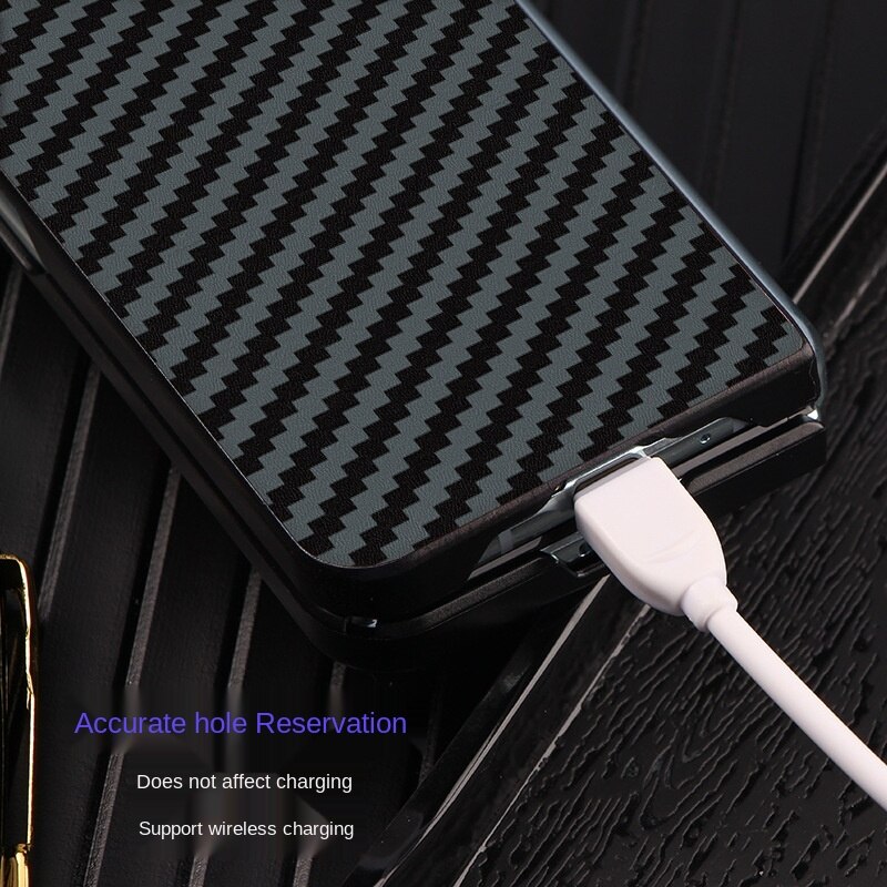 Galaxy fold 2 hoesje hoesje voor galaxy z fold 2 5g leren telefoonhoesje 5 kleuren optioneel galaxy z fold 2 hoesje