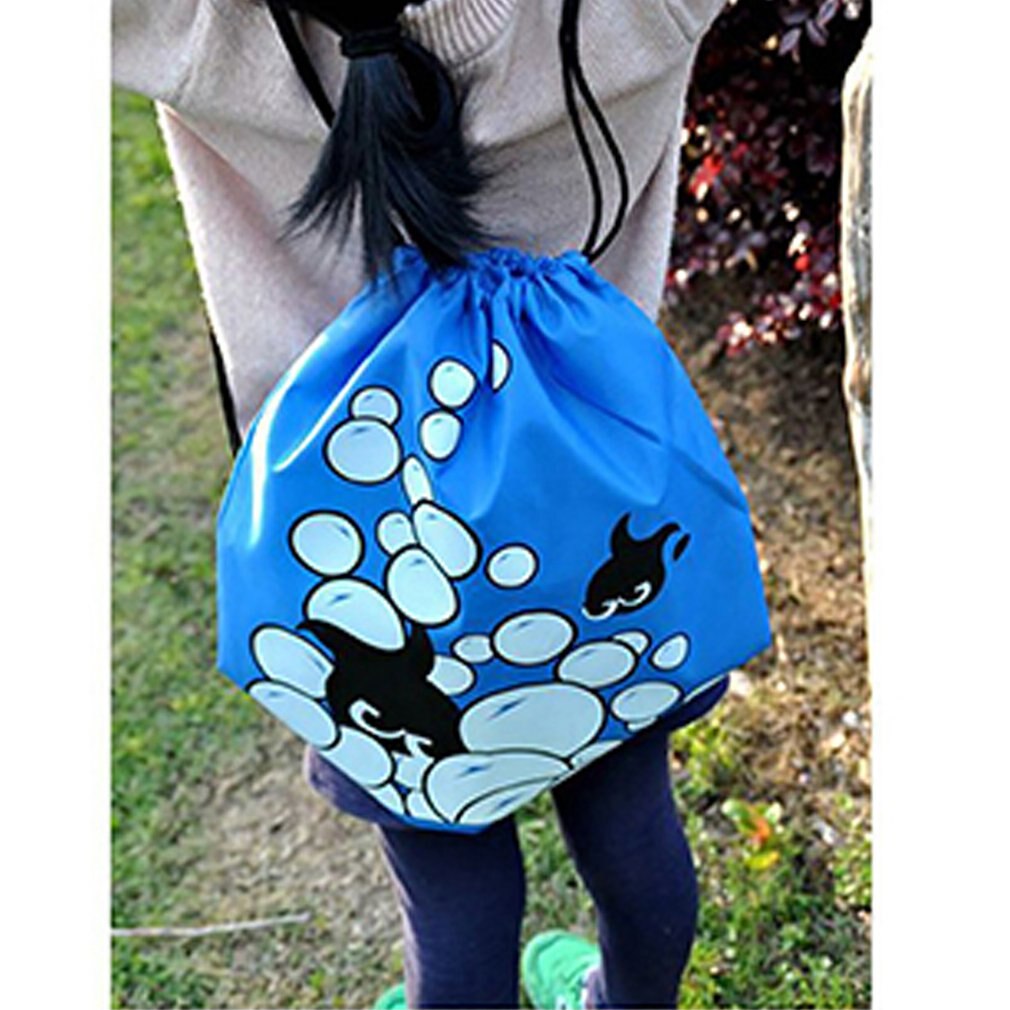 Durable Convenient Swimming bags Drawstring Beach Bag Sport Gym Backpack Swim Dance Swimsuit bag for towel swimwear goggles