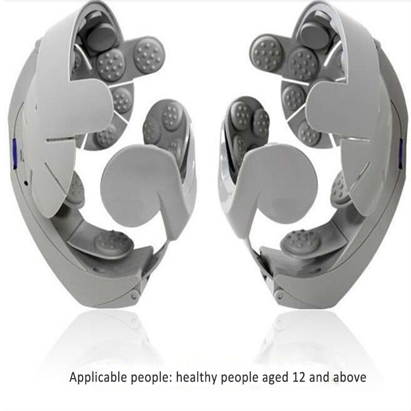 Gute Gesunde Elektrische Kopf Massage Helm Kopfhaut Gehirn Entspannen Vibration Akupunktur Punkte Gesundheit Pflege
