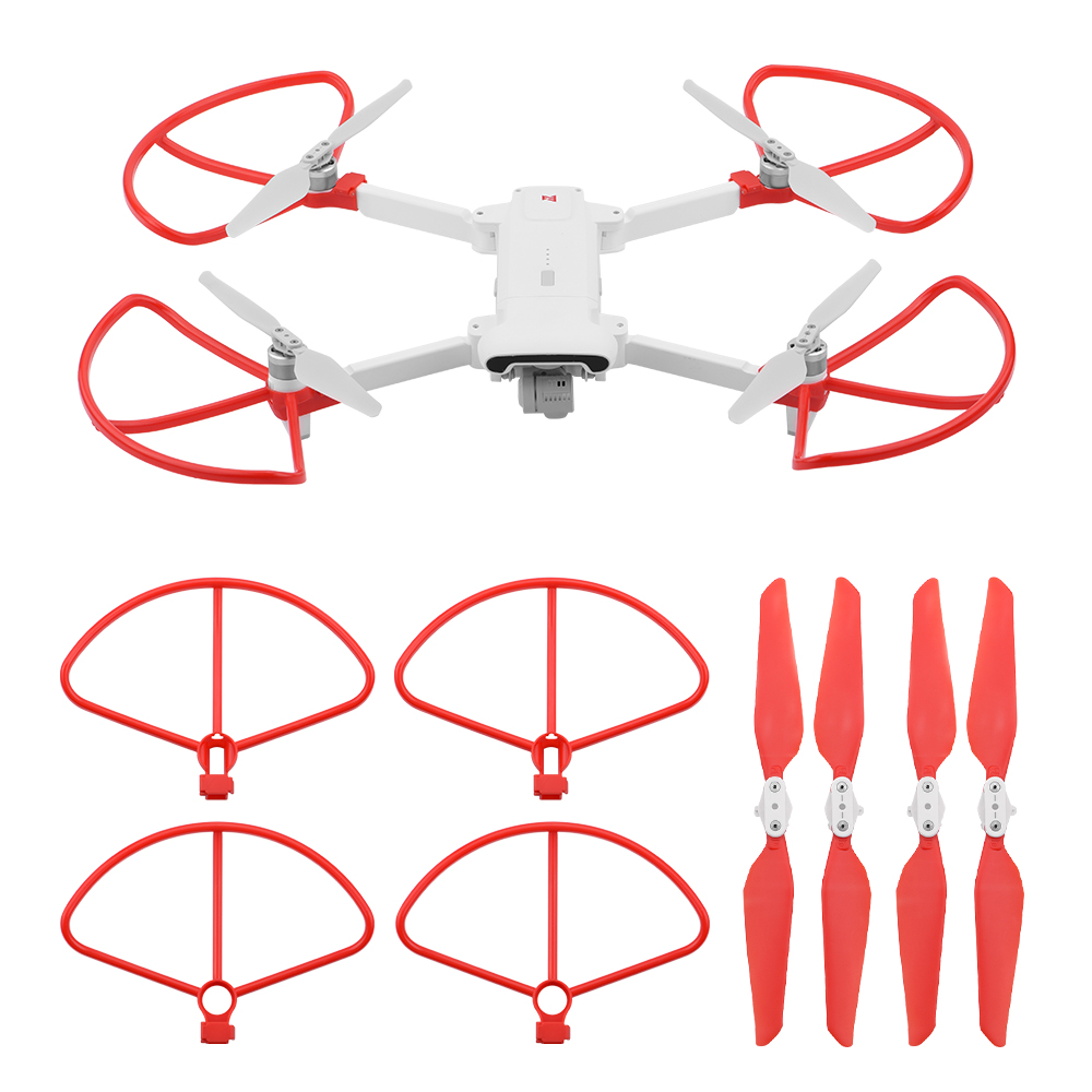 Propelbeskyttelsesbeskytter til fimi  x8se x8 se dele propelbeskyttelsesring props blade drone rc quadcopter tilbehør