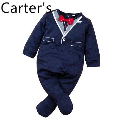 Carters Neugeborene Kleidung Neugeborenes Baby Kleidung Ropa Recien Nacido Baby kleidung herbst Gentleman Bogen Baby Monate Baby Monat