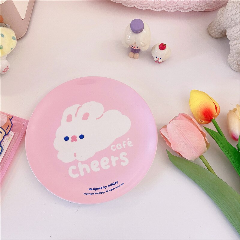 Cartoon Cute Dish Bear Rabbit Plate Bowl Cake Display Dish Small Dish Snacks/Nuts/Desserts Plate