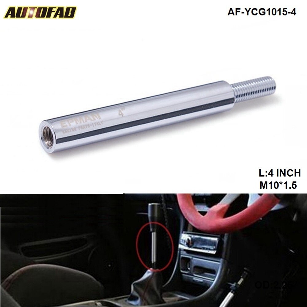Shif Knob Extension For Gear Shifter Lever Extended 4in M10X1.5 AF-YCG1015-4