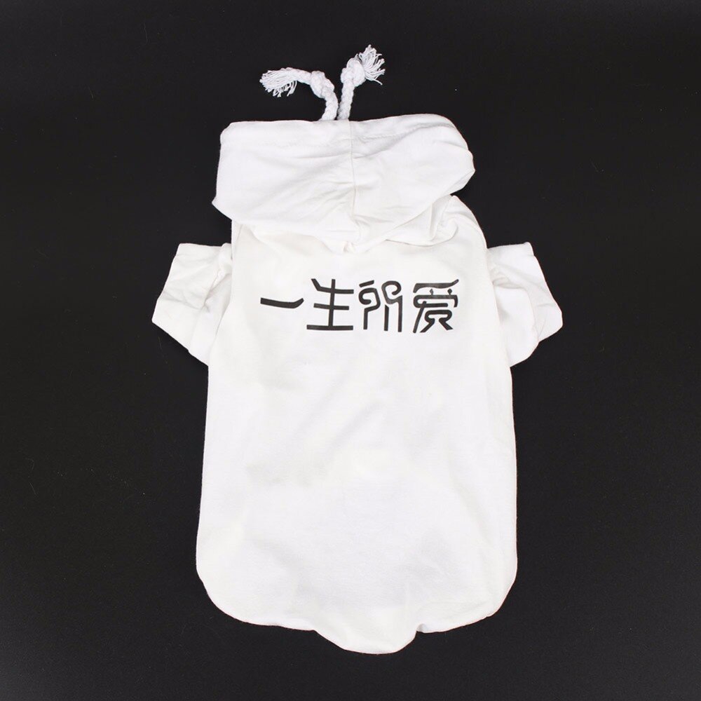 PipiFren Small Cats Clothes Pets Costume Kitten Hoodie Outfit Clothing For Dogs Clothes Puppy Yorkshire Coats katten kleding