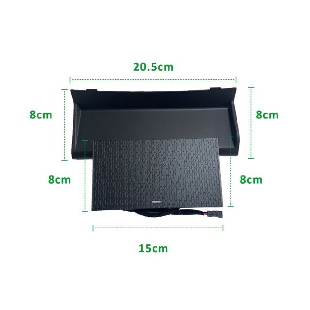 Soporte de teléfono para coche con cargador inalámbrico soporte de teléfono móvil para Jaguar f-pace XF XE XFL para iphone se soporte de carga