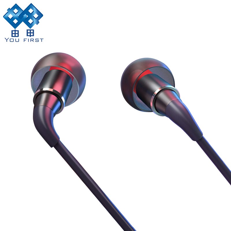 2 stuks/partij slaapkoptelefoon bedrade oortelefoon metalen oordopjes voor kleine oren met microfoon handsfree 1.2m super bass stereo voor telefoon pc