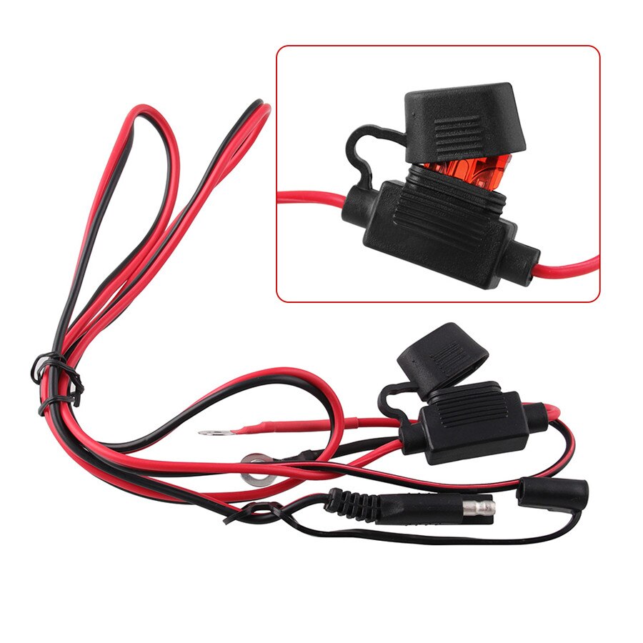 Acmerota Motorfiets USB-oplader SAE naar USB-kabel adapter SAE Acmerota Motorfiets USB-oplader SAE naar USB-kabel adapter SAE