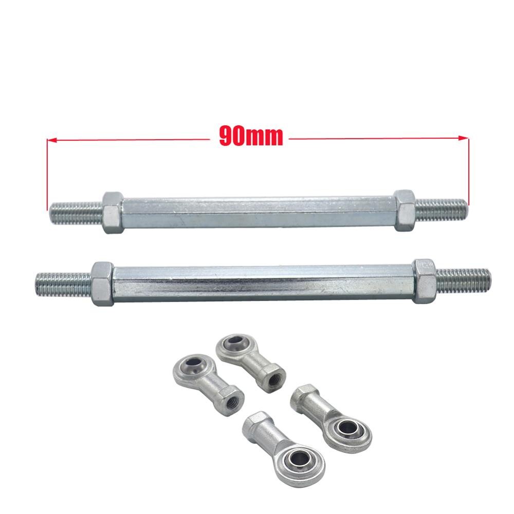 8mm Steering Tie Rod kit Ball Joint For 49cc Electric Mini Kids ATV Go Kart Buggy Quad Bike Parts: 90mm