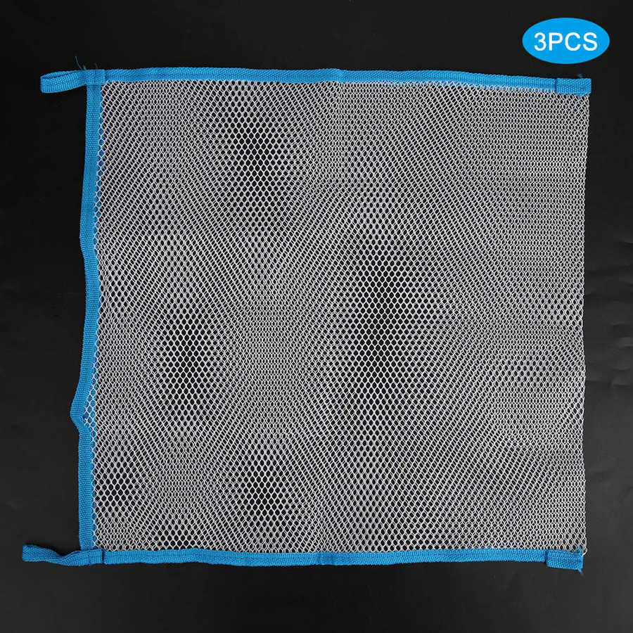 Storage Bag High Strength Polyester Mesh Toy Bag Resilience Non-Ironing Door Balcony Hangs Wall