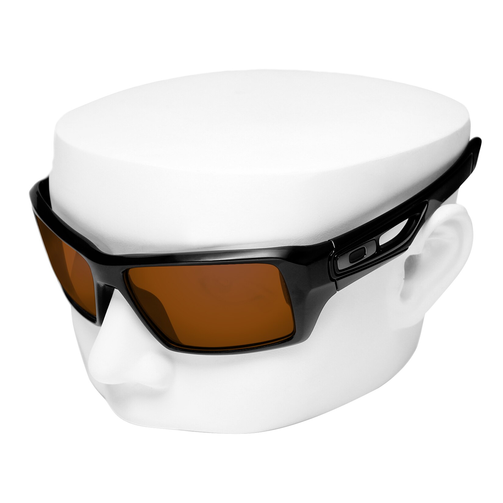 OOWLIT Polarized Replacement Lenses of Brown for-Oakley Eyepatch 2 OO9136 Sunglasses