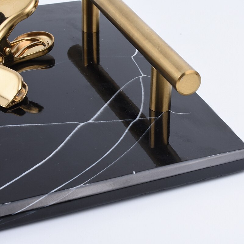 Nordic Anti-Marble Tray Storage Plate Storage Plate Cake Dessert Plate Sushi Plate Jewelry Display Plate Decoration Bathroom Sto