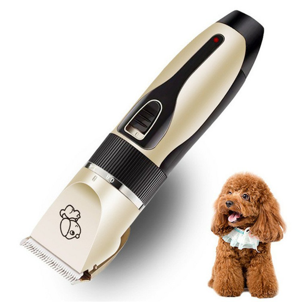 Cortadora de pelo para perros y mascotas, , eléctrica, cortauñas para perros, gatos y animales, Kit recortador de bajo ruido para mascotas