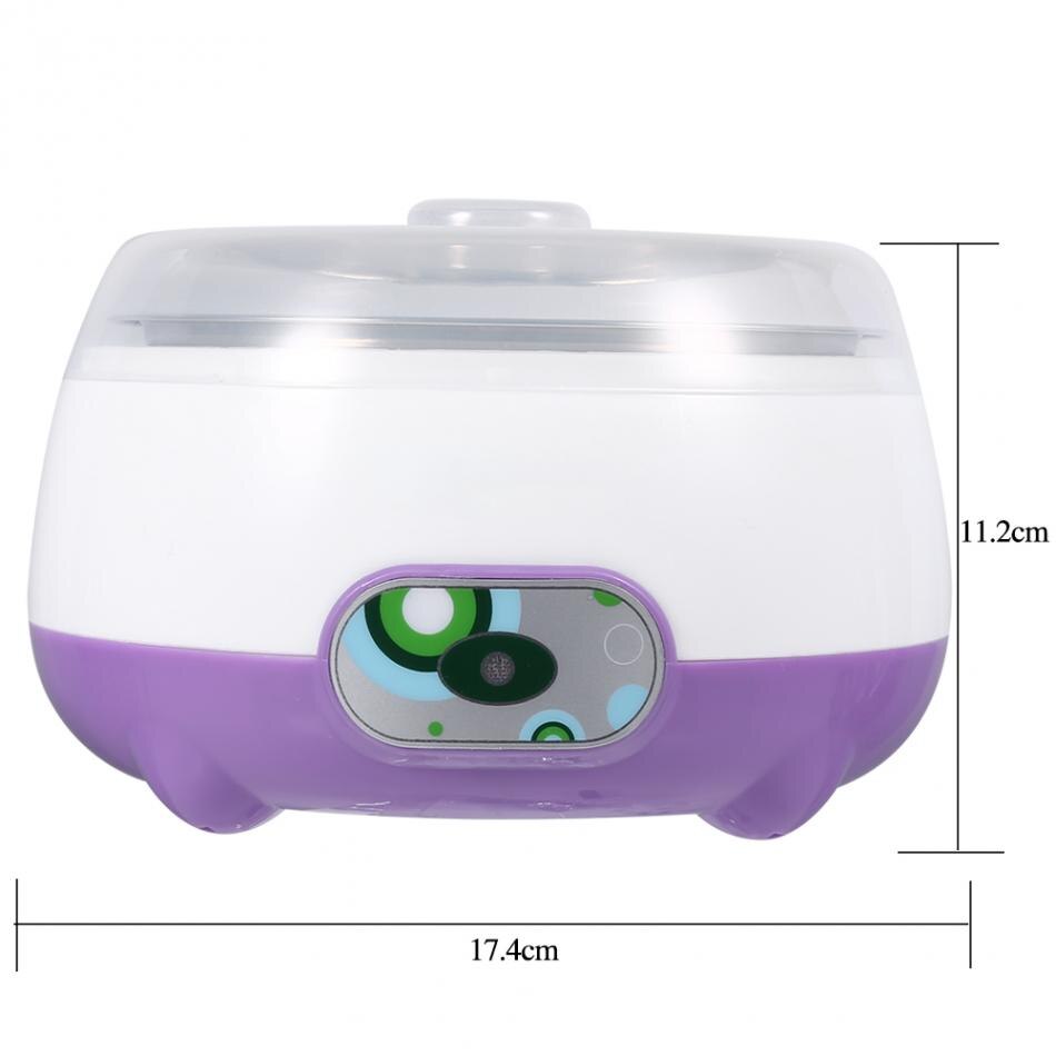 1L Electric Yogurt Maker Multifunction Automatic Plastic Cover Stainless Steel Liner Yogurt Maker Mini Automatic Yogurt Machine
