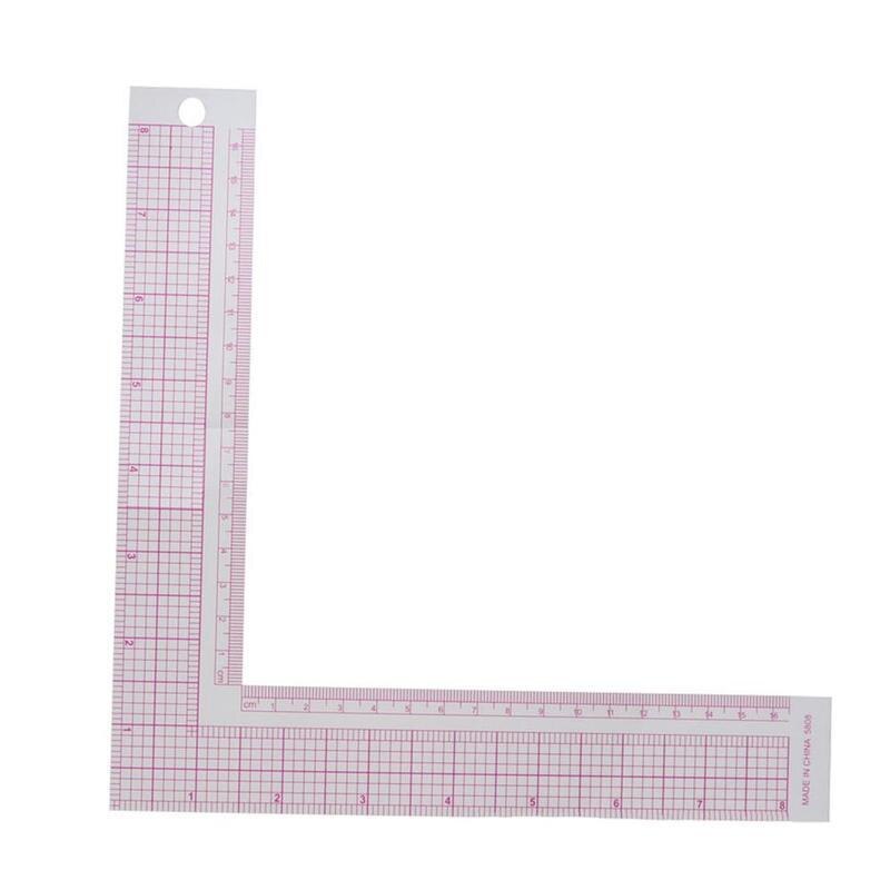 1Pcs Plastic L-Square Shape Ruler DIY Craft Tailor... – Grandado