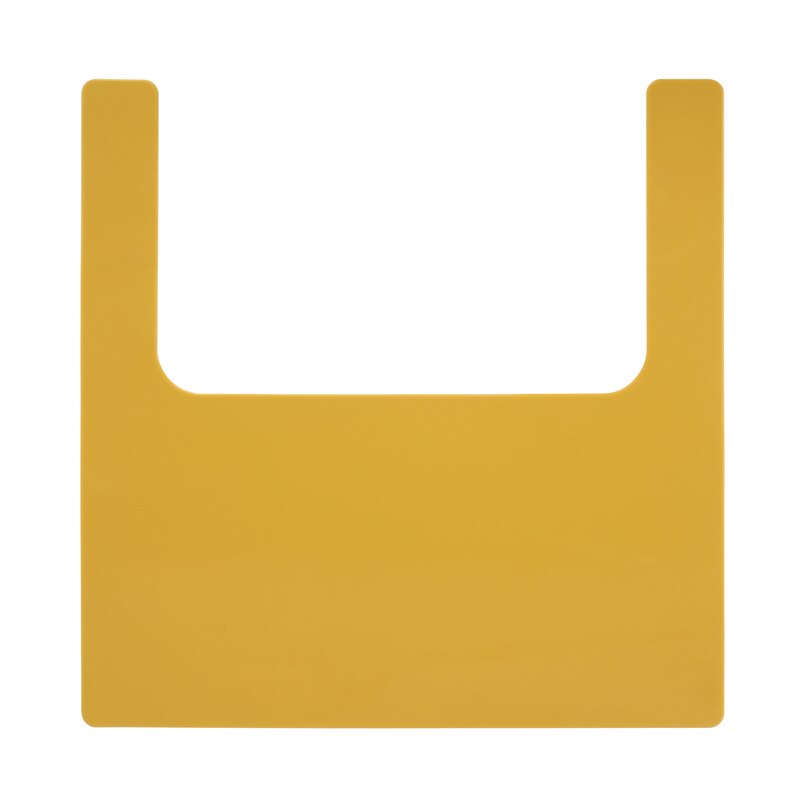 Mantel Individual de silicona para bebé, alfombrilla para mesa, vajilla de alimentación para niños, suave, fácil de limpiar, Color sólido: A-mustard